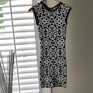 Black and white torn by Ronny dress
